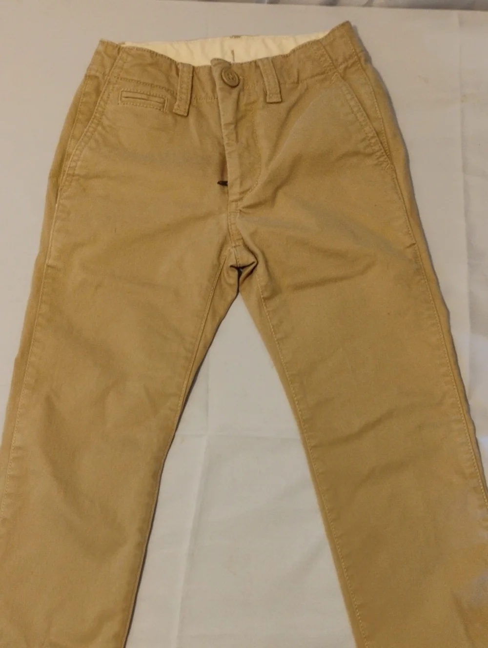 GAP Kids Khaki Tan Pants Boys Size 6 Slim